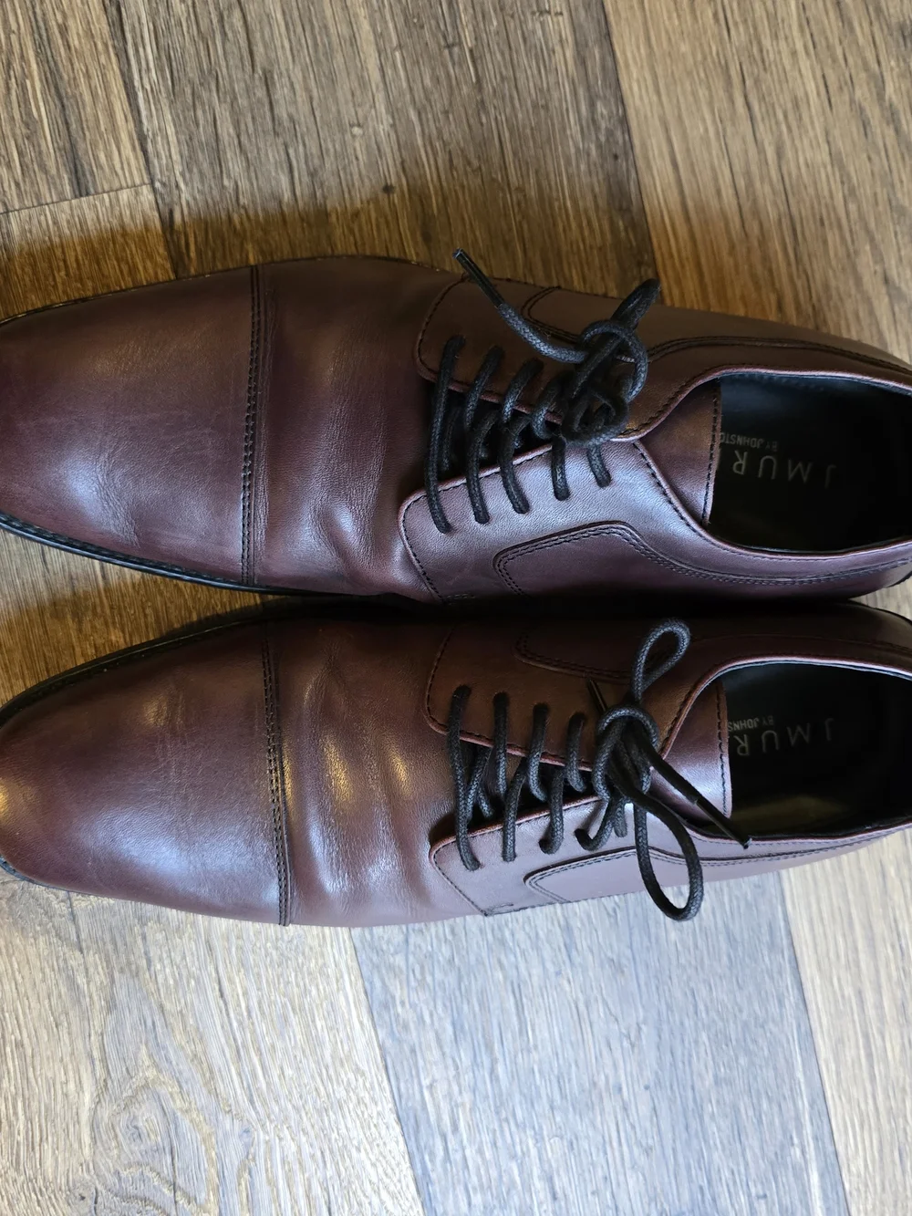 Johnston & Murphy Men's Leather Lace-Up Oxfords